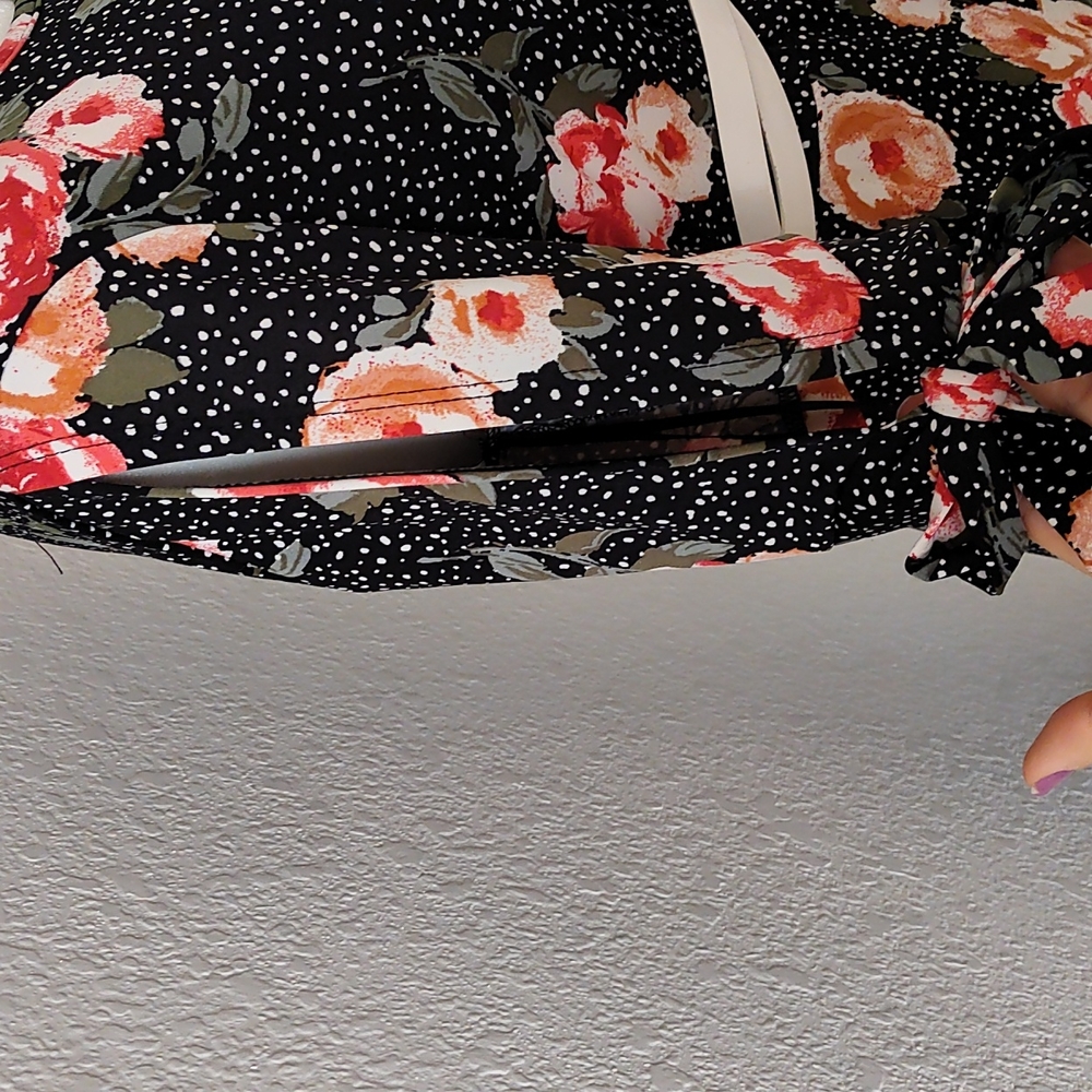 Wrinkle-free Midi dress, Sz M NWOT - Picture 5 of 9